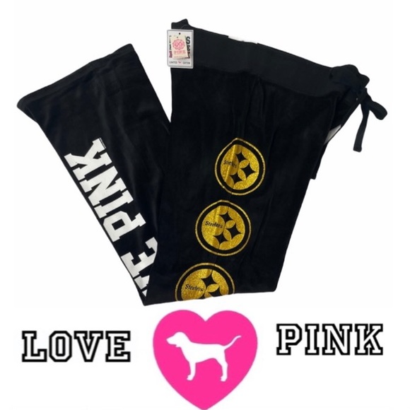 RARE PINK Steelers Victoria’s Secret Pants - Picture 13 of 16